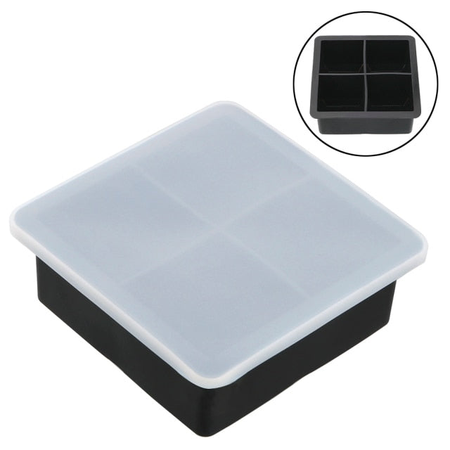 Silicone Ice Cube Mold Cavity Tray (8)