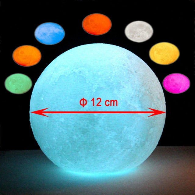 3D Moon Projector
