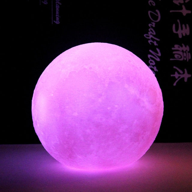 3D Moon Projector